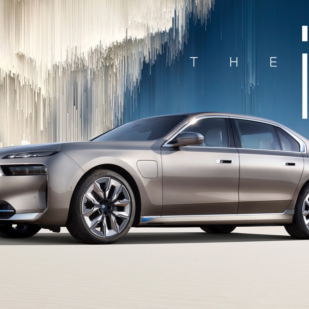 Дорогой электромобиль BMW I7