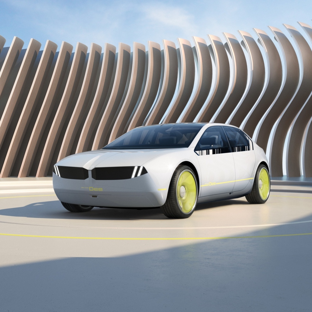 Футуристический автомобиль BMW I Vision Dee Concept 2023
