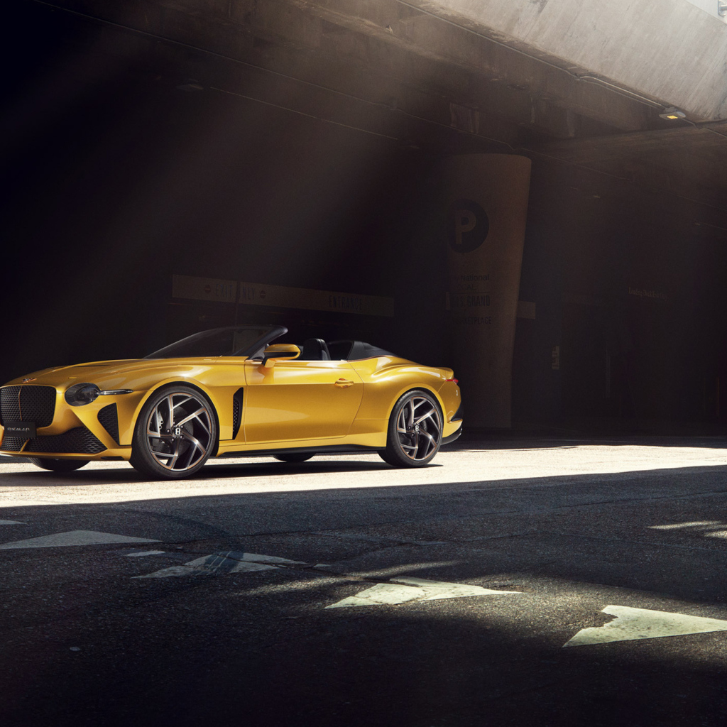 Кабриолет Bentley Bacalar  в ангаре