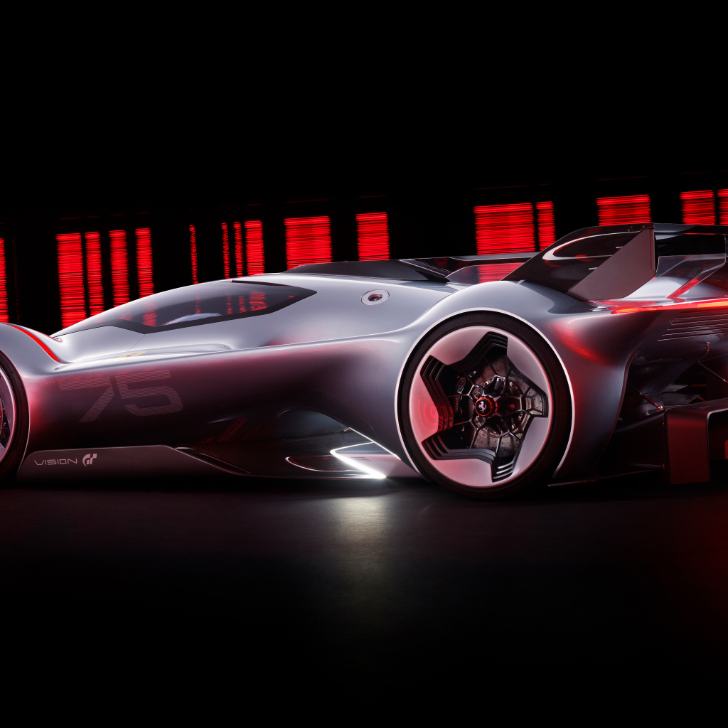 Презентация гоночного автомобиля Ferrari Vision Gran Turismo