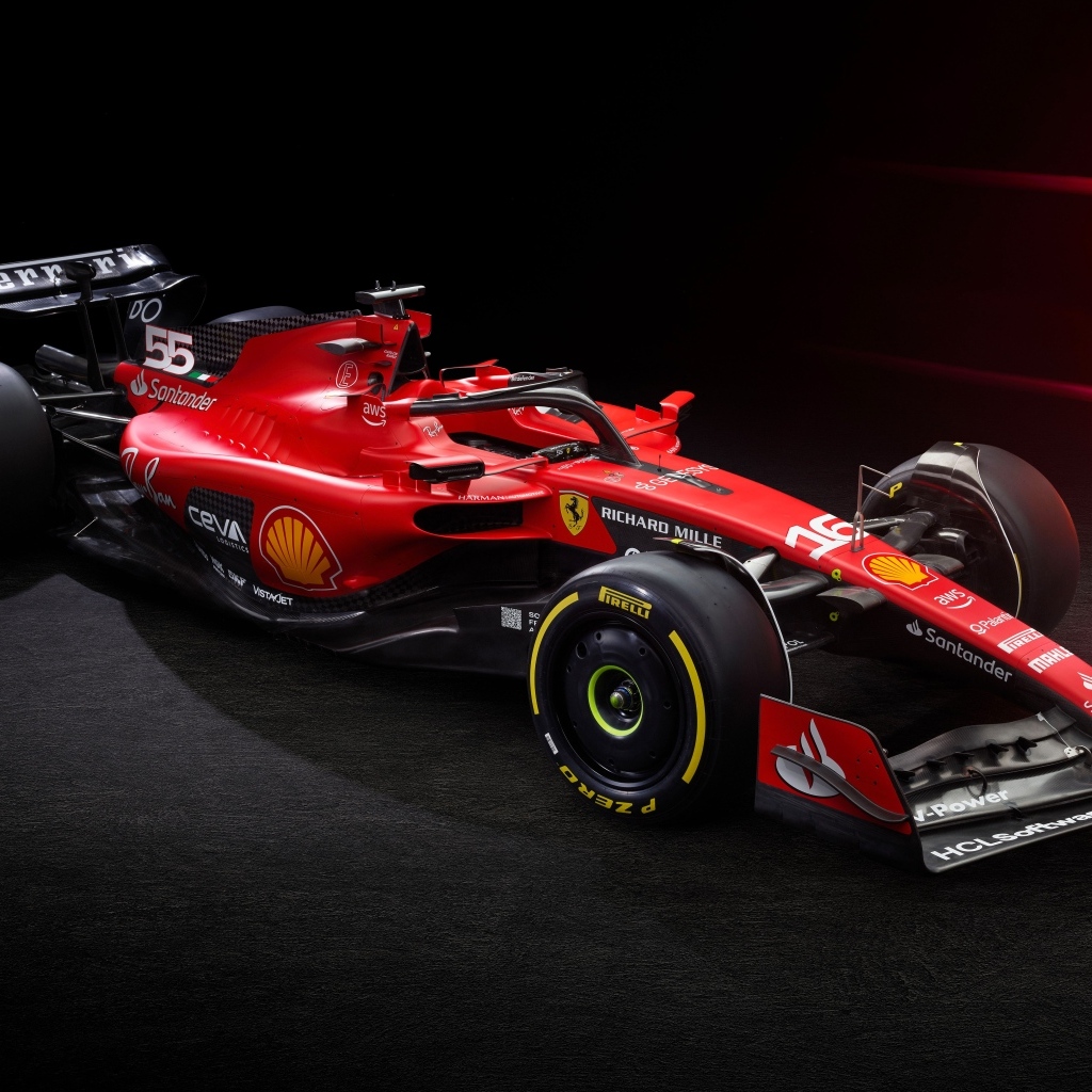 Гоночный болид Ferrari SF-23 F1 2023