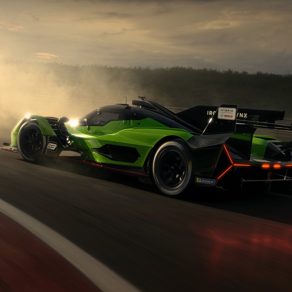 Быстрый спортивный автомобиль Lamborghini SC63 2023 года