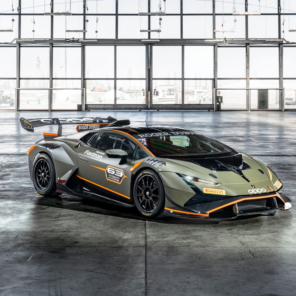 Презентация автомобиля Lamborghini Huracán Super Trofeo EVO2