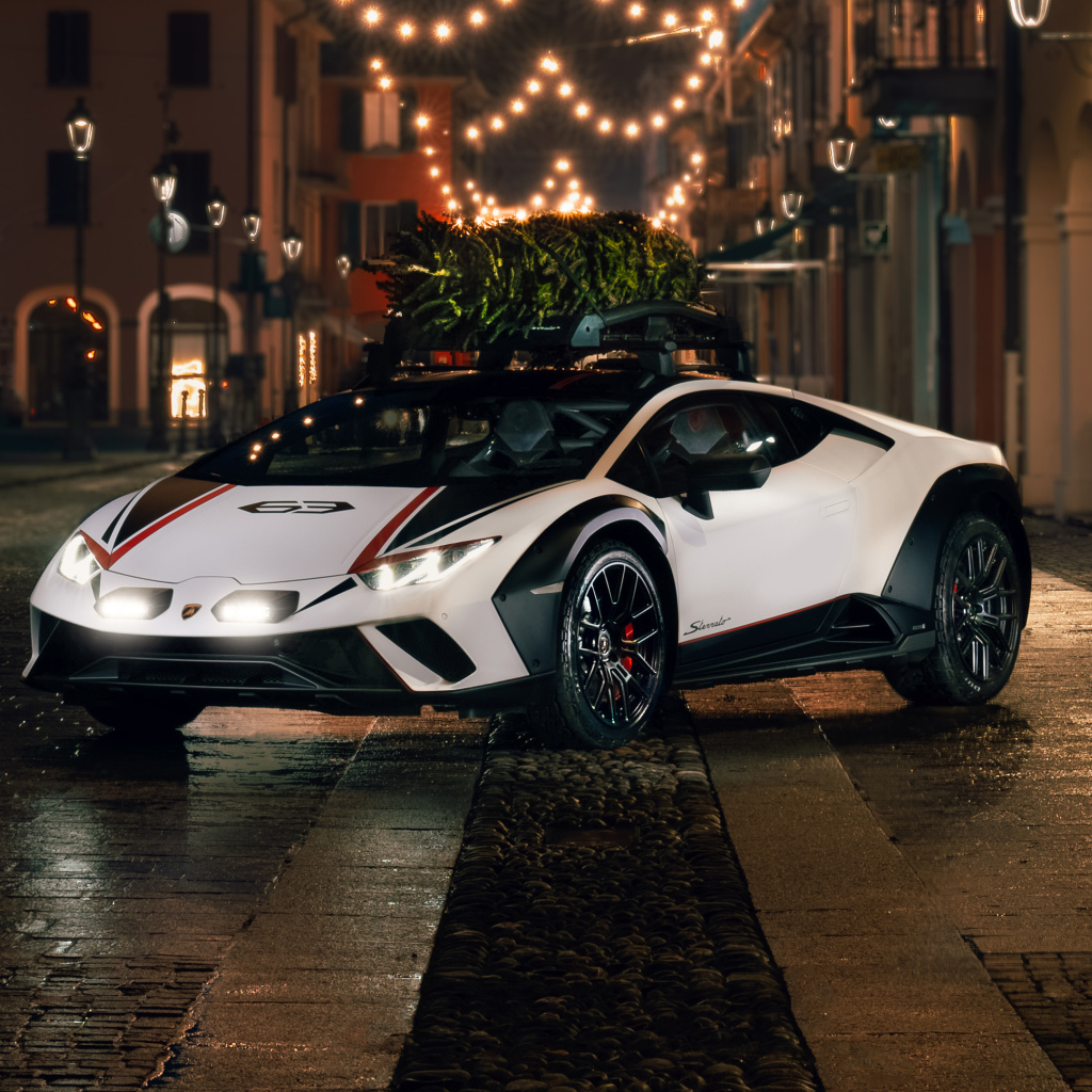 Спорткар Lamborghini Huracán Tecnica в городе