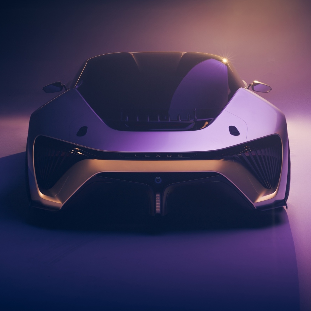 Автомобиль Lexus Electrified Sport Concept вид спереди