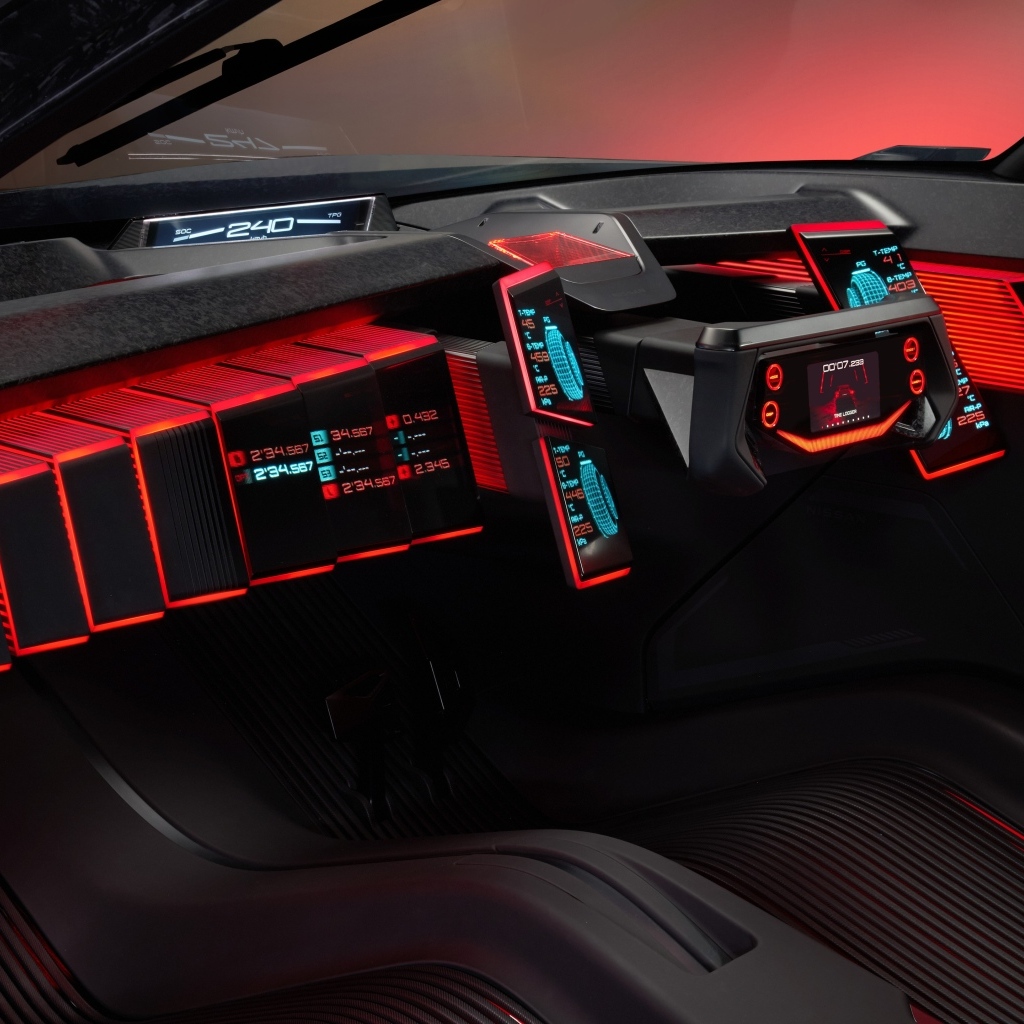 Салон автомобиля Nissan Hyper Force