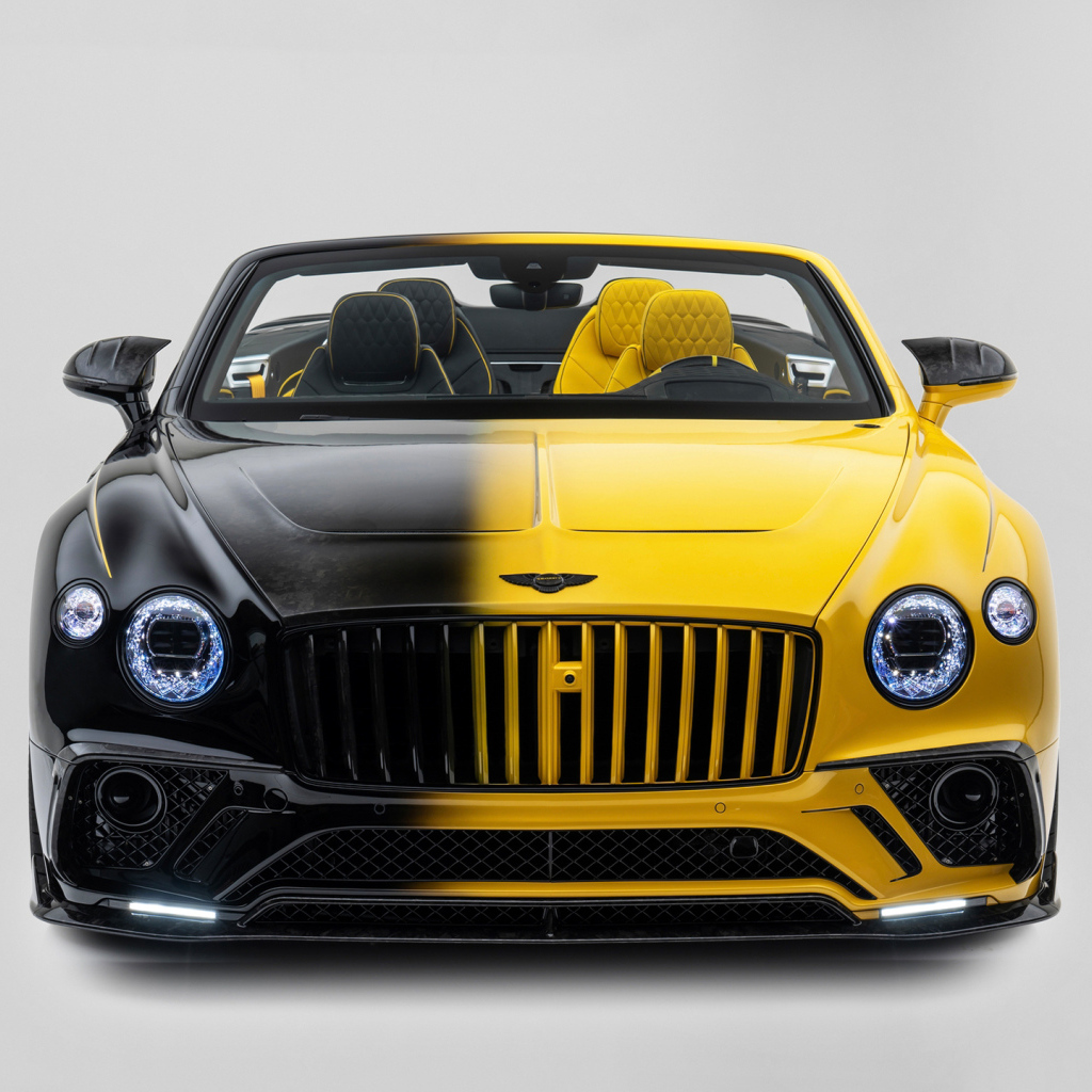 Автомобиль Mansory Vitesse Continental GTC 2022 вид спереди