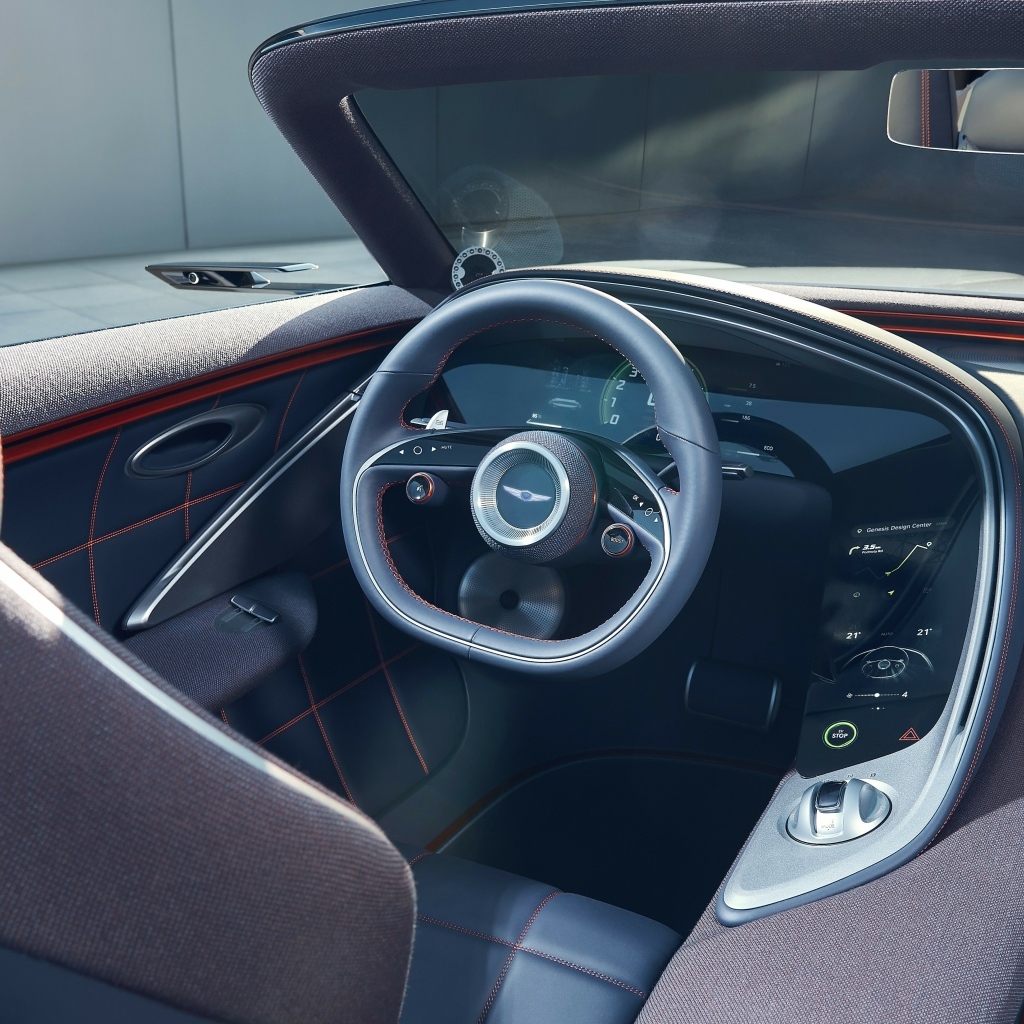 Салон  автомобиля Genesis X  2023 года