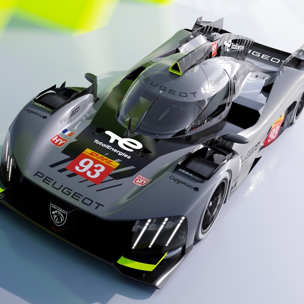 Спортивный автомобиль Peugeot 9X8 2022 года