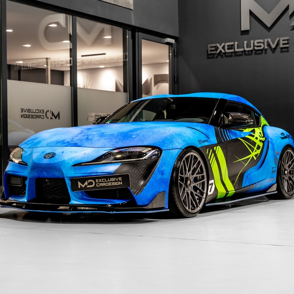 Презентация автомобиля Toyota Supra PD Aerodynamic Kit