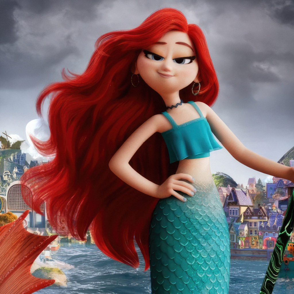 Русалочка Челси персонаж мультфильма Руби Гильман: Приключения кракена-подростка