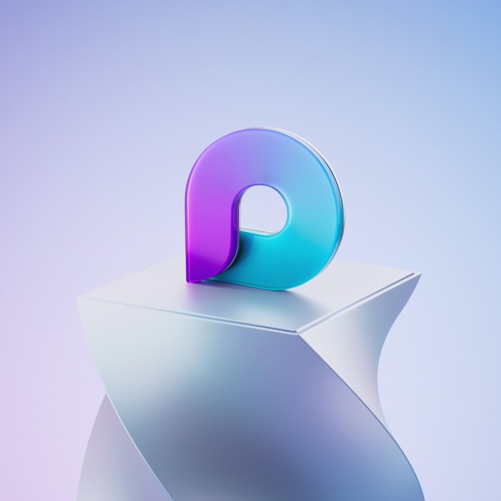 Значок Microsoft Loop на сером фоне