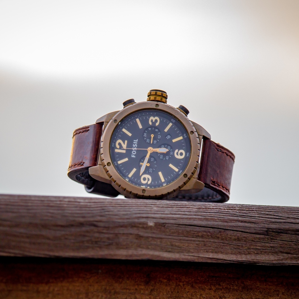 Дорогие наручные часы Fossil