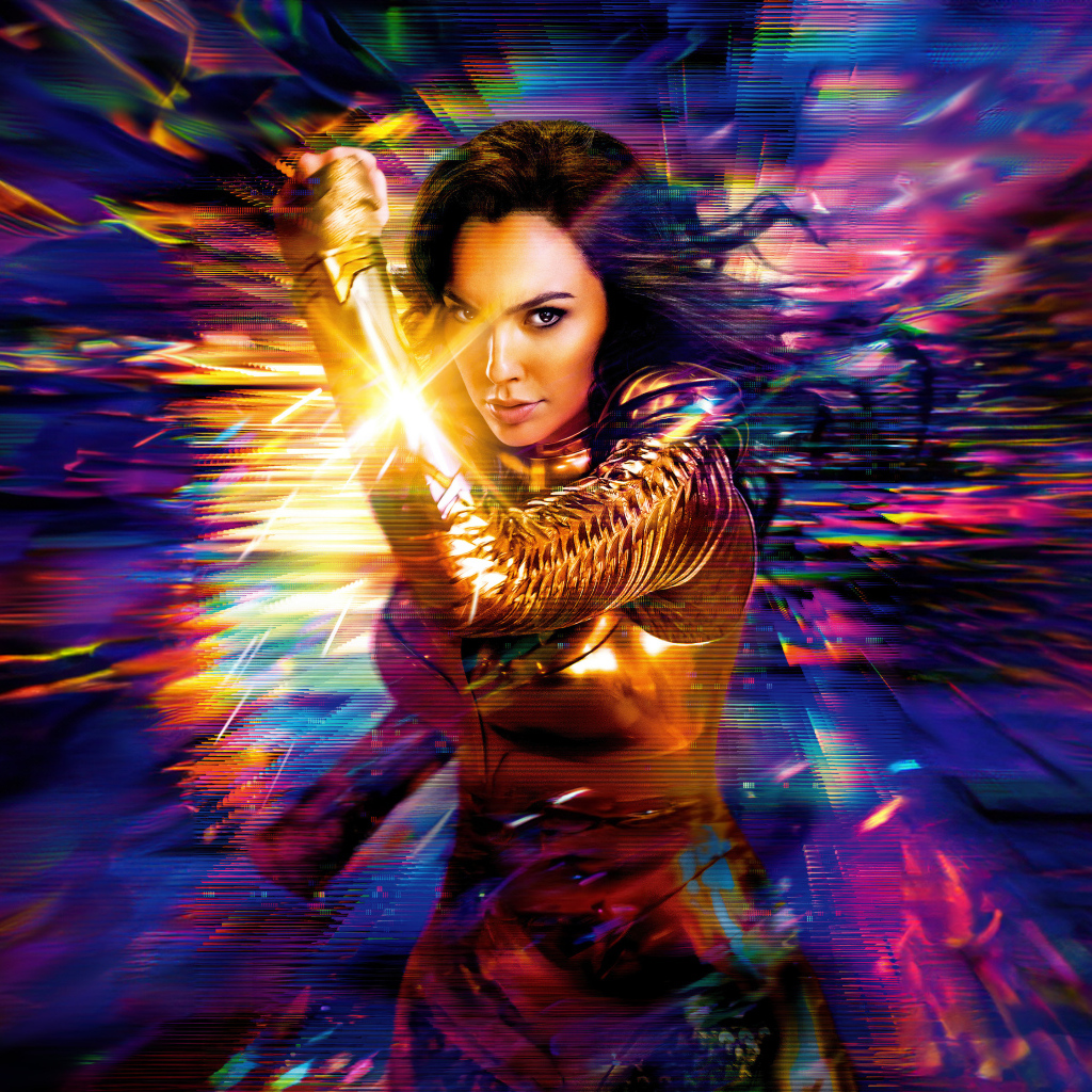 Яркая женщина супергерой в фильме Чудо-женщина 1984