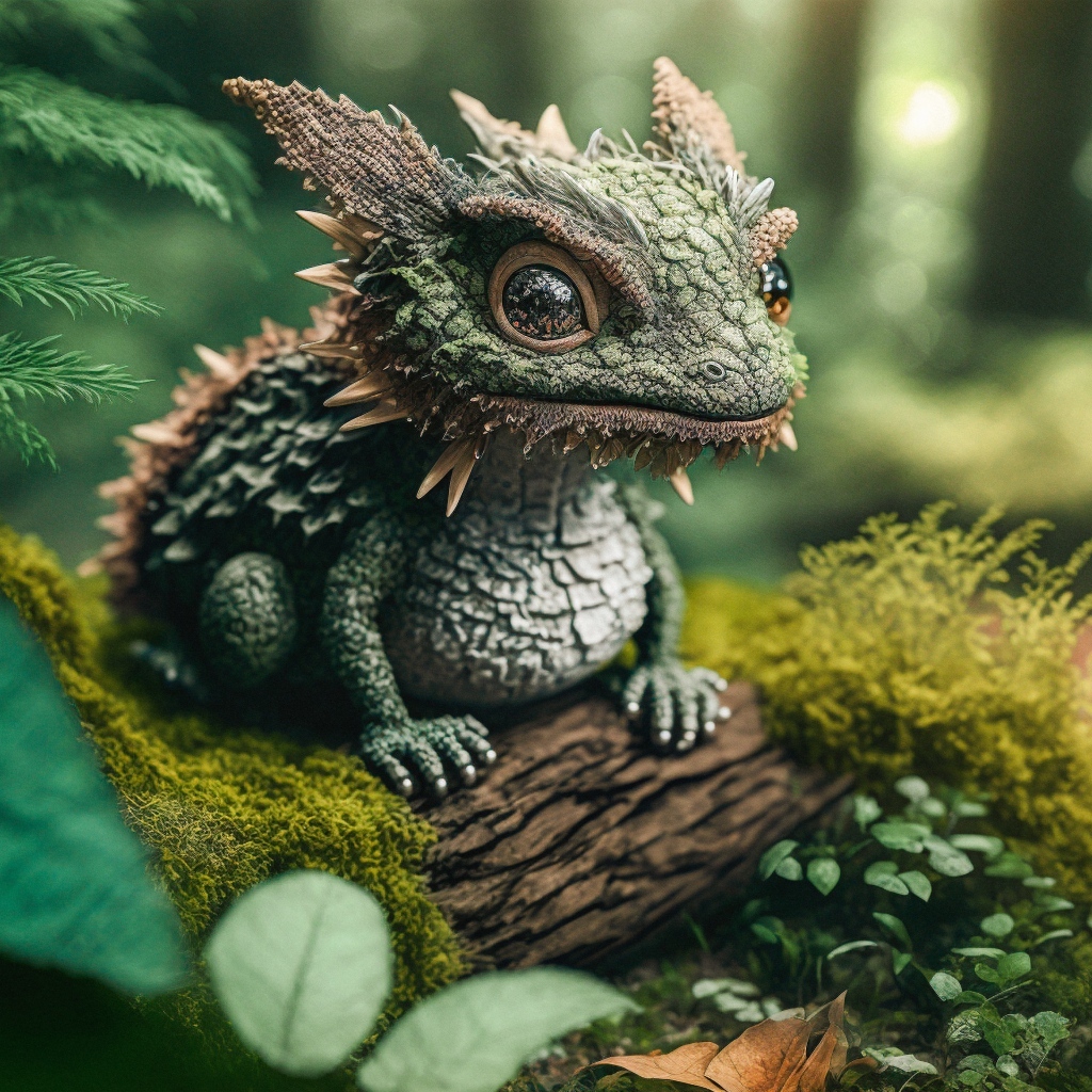 Маленький фантастический дракон 