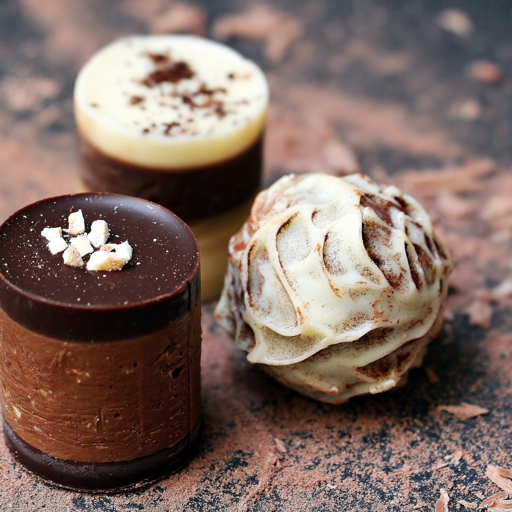 Красивые шоколадные конфеты 