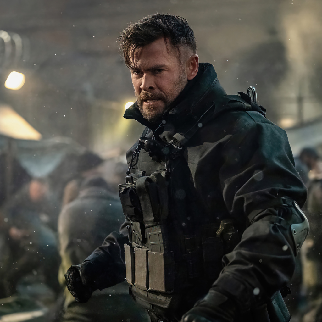 Персонаж Тайлер Рейк фильм Extraction-2