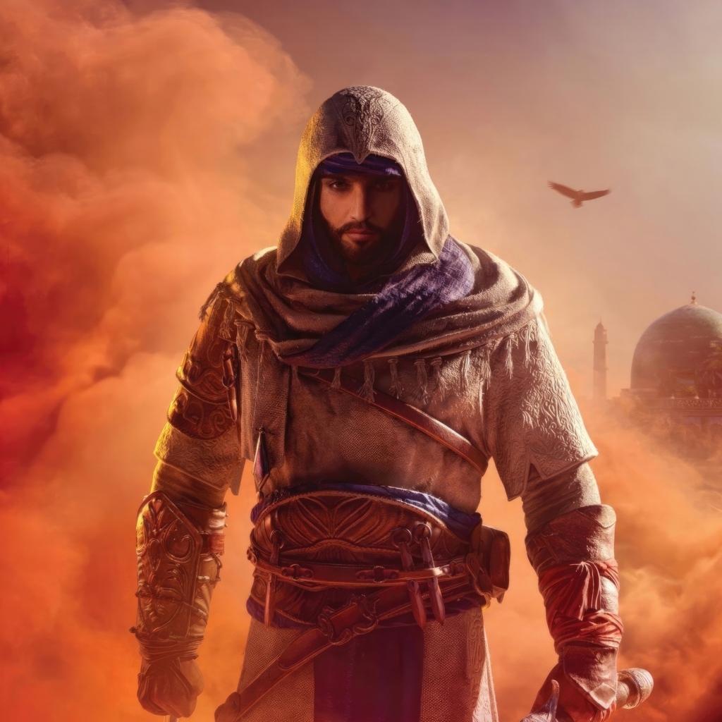 Персонаж компьютерной игры Assassin’s Creed Mirage