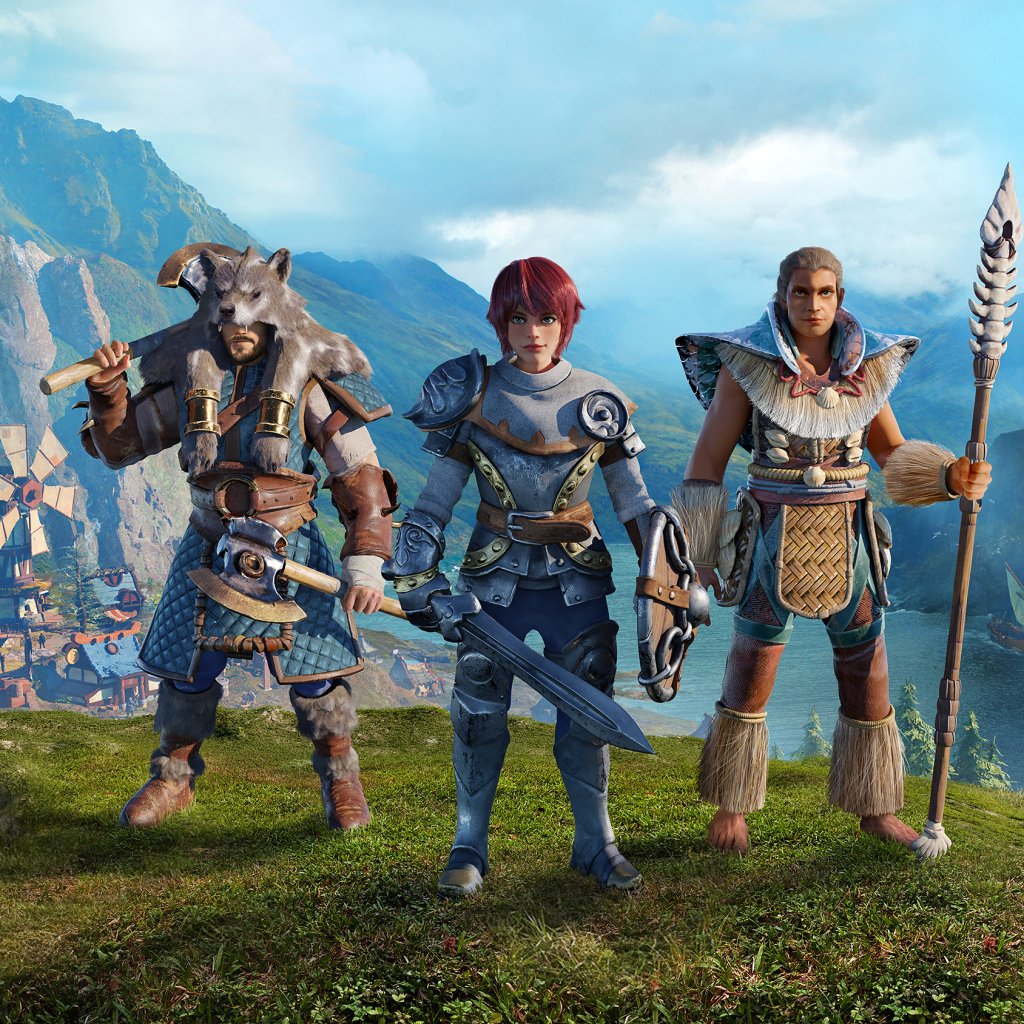 Персонажи компьютерной игры The Settlers