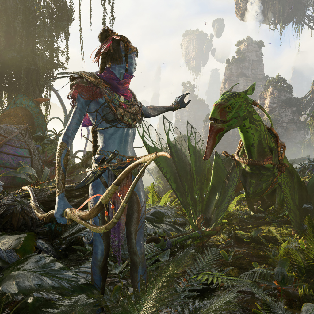 Кадр компьютерной игры Avatar: Frontiers of Pandora