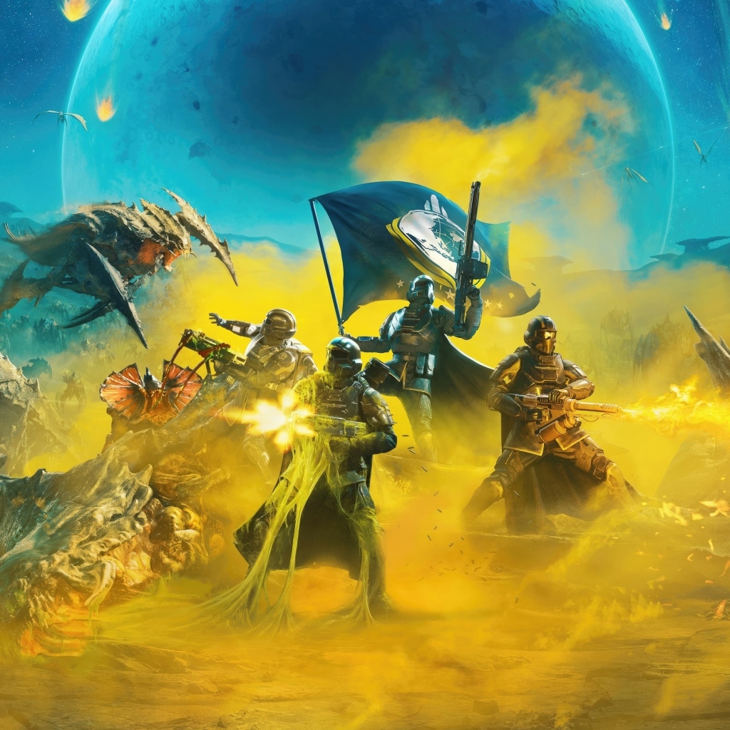 Новая компьютерная игра Helldivers 2