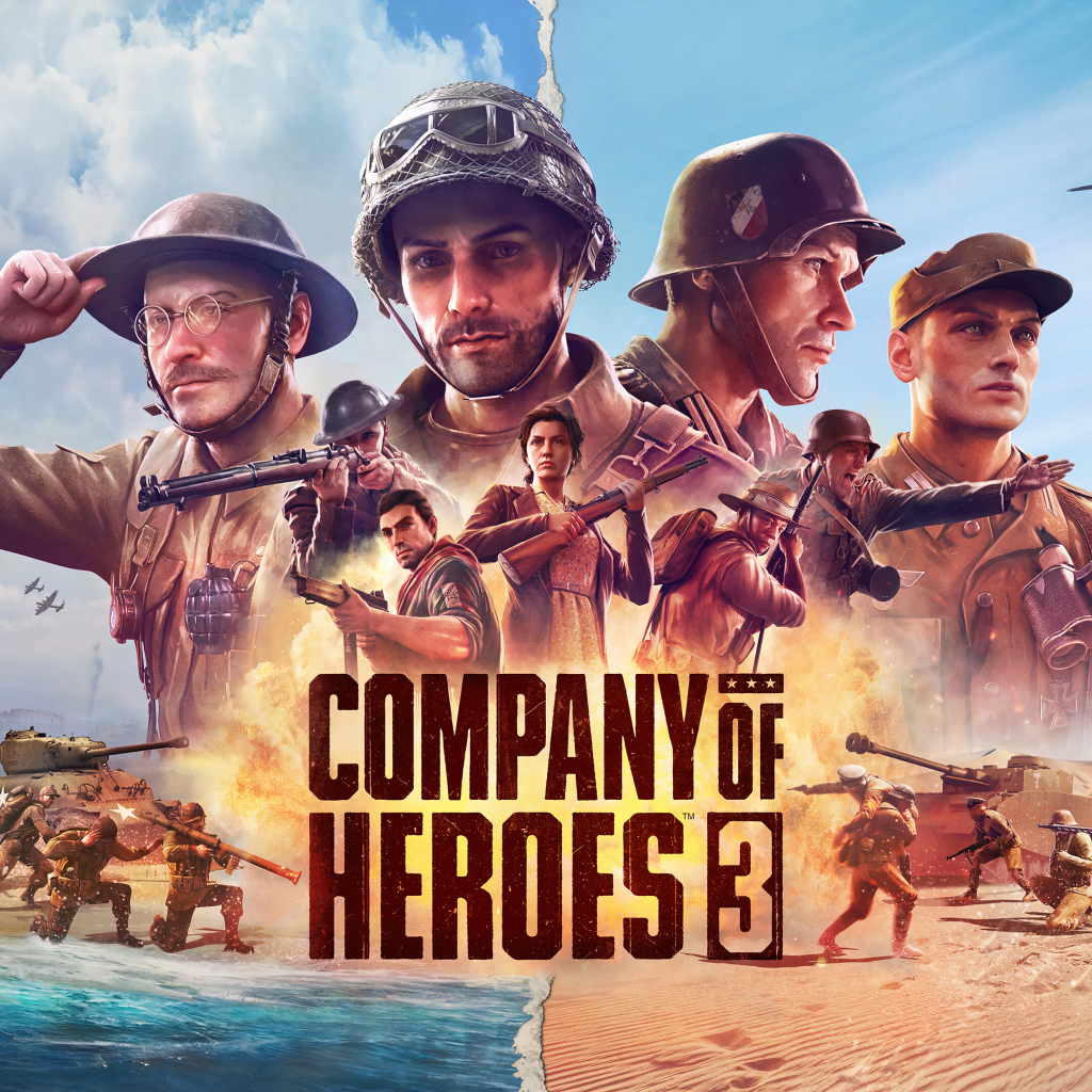 Постер компьютерной игры Company of Heroes 3, 2023