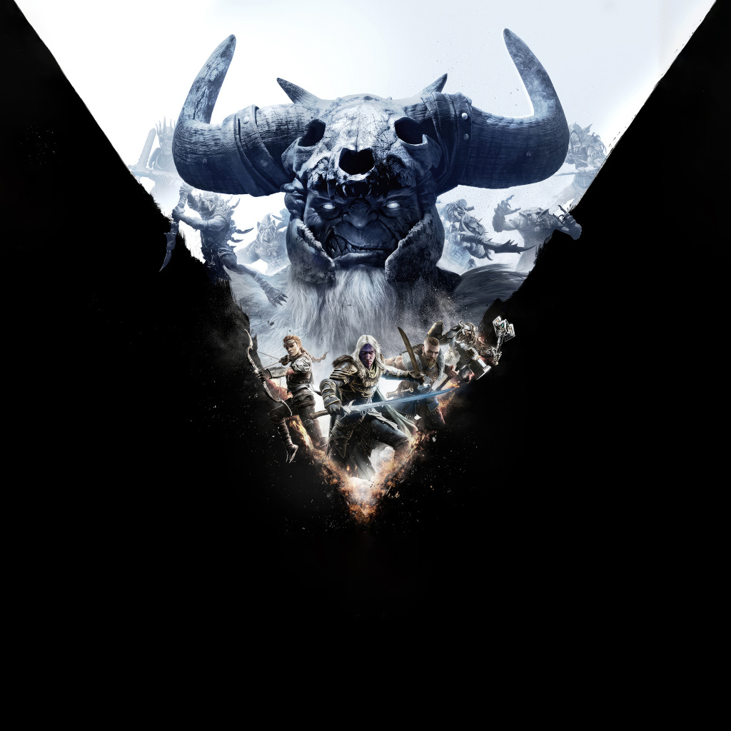 Постер компьютерной игры Dungeons & Dragons: Dark Alliance