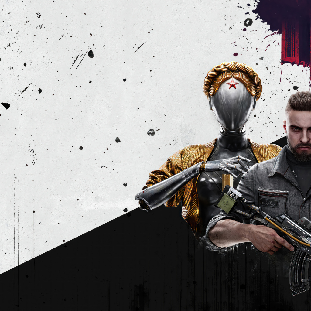 Постер новой компьютерной игры Atomic Heart