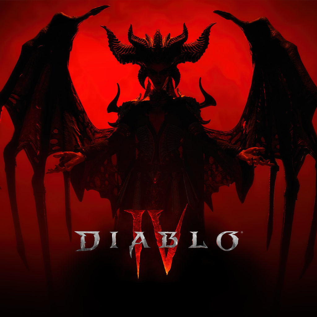 Постер новой компьютерной игры Diablo IV, 2023