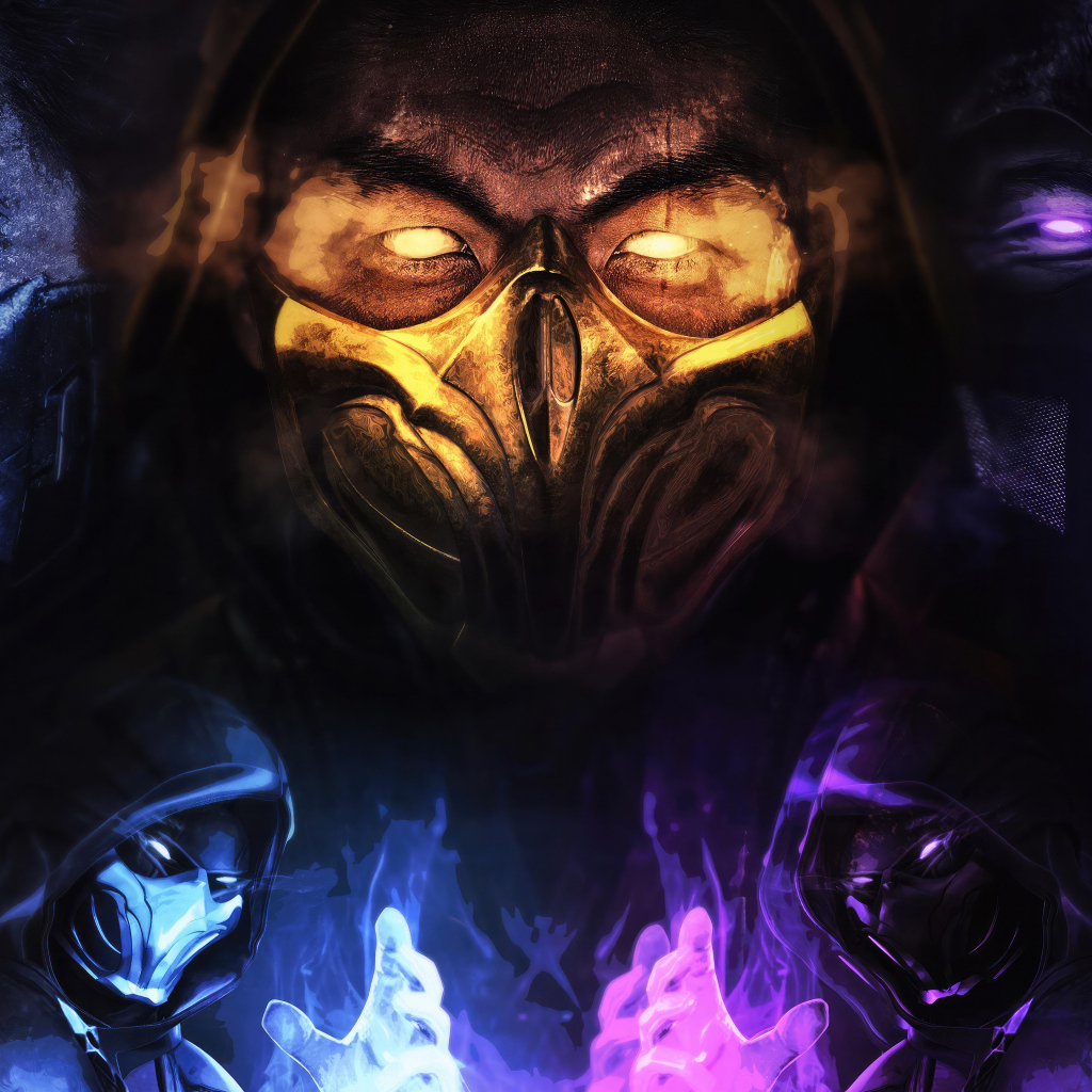 Постер новой компьютерной игры Mortal Kombat 11