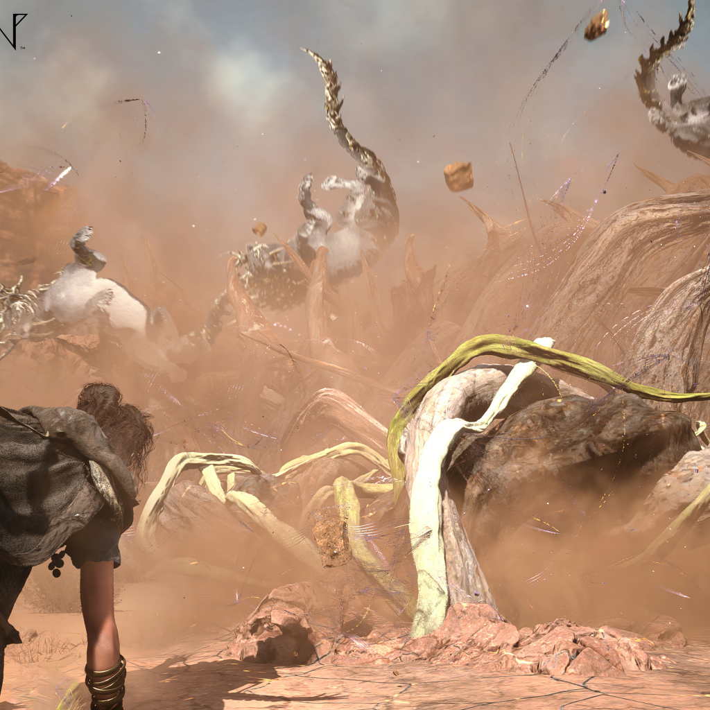 Скриншот компьютерной игры Forspoken, 2023