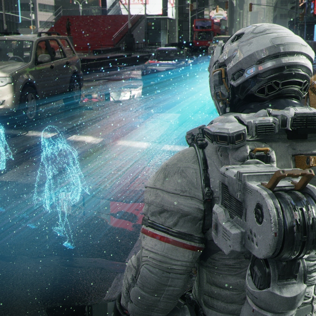 Скриншот компьютерной игры Pragmata, 2023