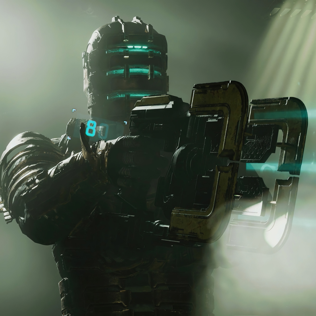 Солдат из компьютерной игры Dead Space Remake