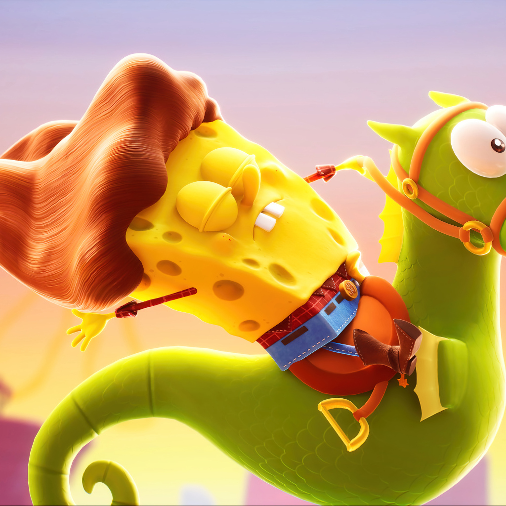 Персонаж компьютерной игры SpongeBob SquarePants: The Cosmic Shake