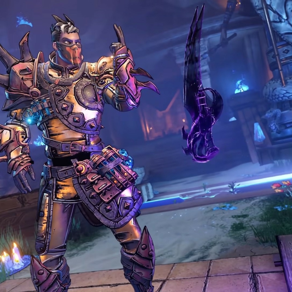 Постер компьютерной игры Tiny Tina's Wonderlands