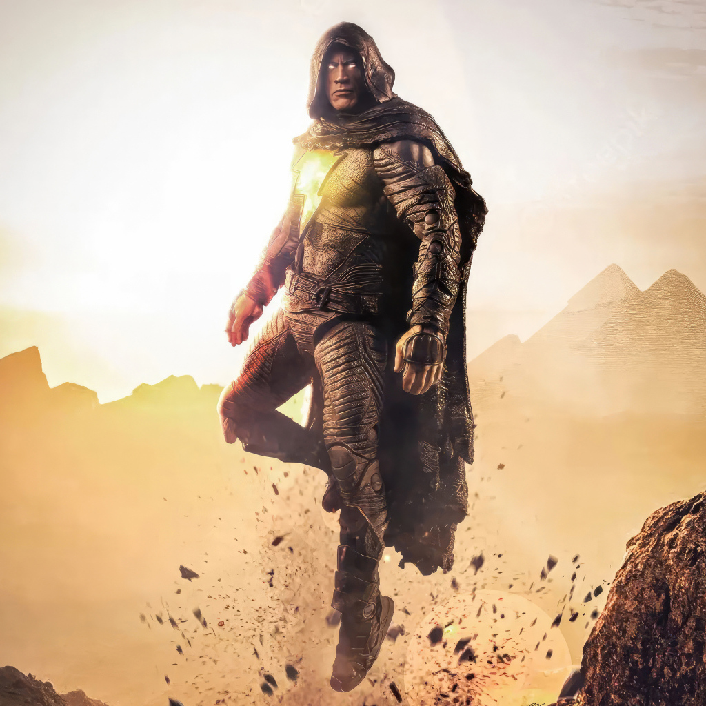 Американский актер Дуэйн Джонсон в роли