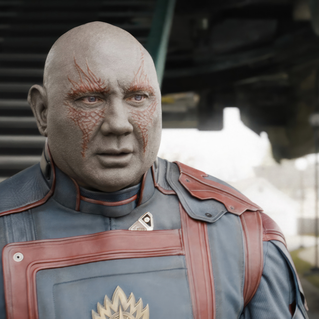 Дракс персонаж фильма Стражи Галактики: Часть 3