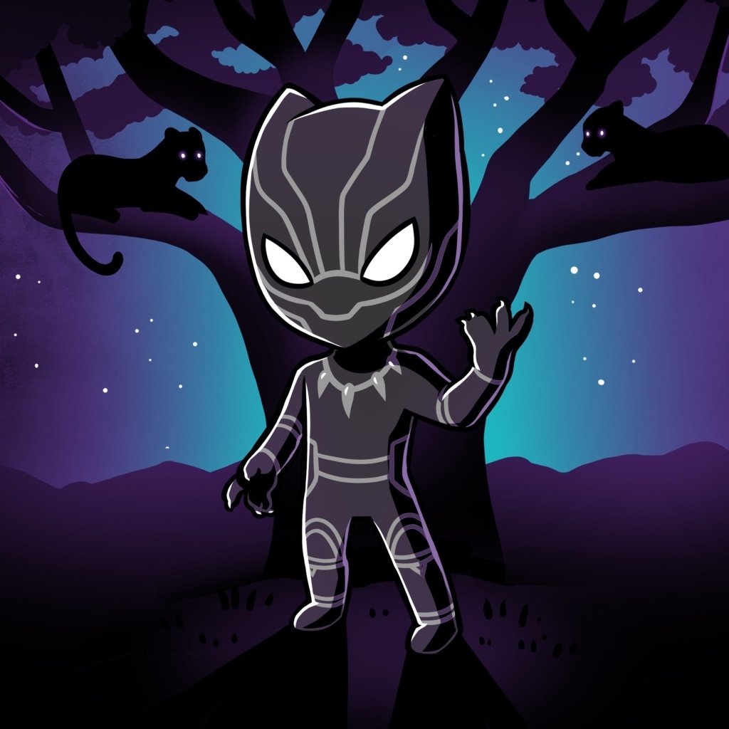 Маленький супергерой Черная пантера