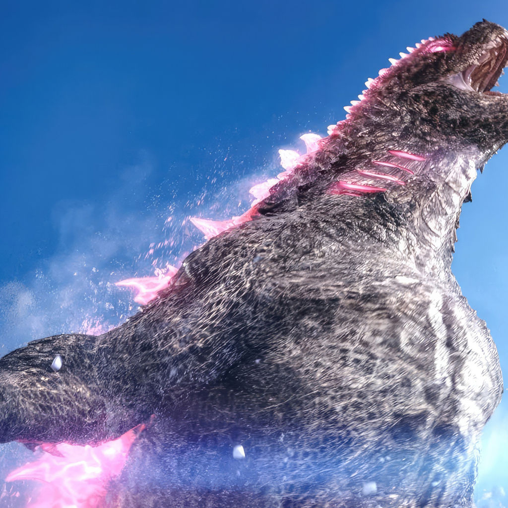 Монстр персонаж нового фильма Годзилла и Конг: Новая империя