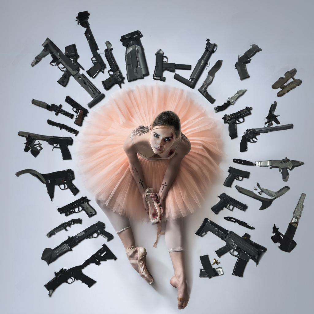 Постер нового боевика Балерина, 2024