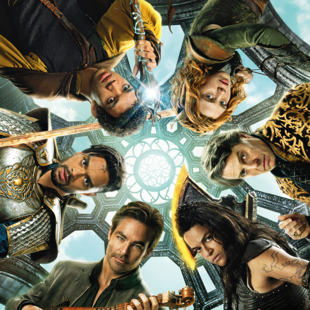 Постер нового фильма Подземелья и драконы: Честь среди воров, 2023