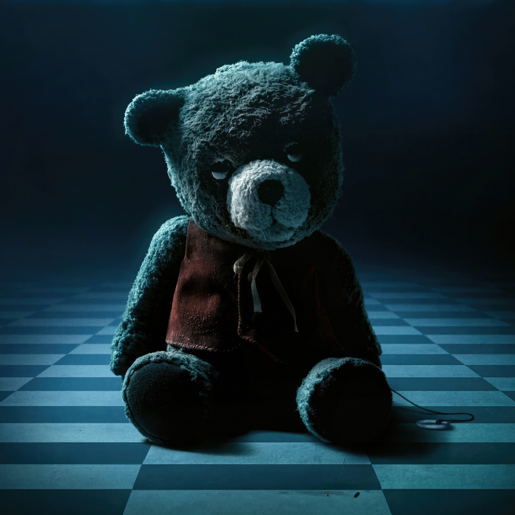 Плюшевый медведь в темной комнате новый фильм Воображаемый друг, 2024