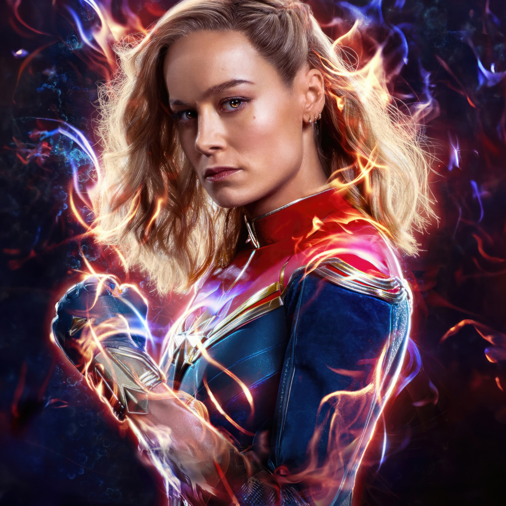 Персонаж Кэрол Дэнверс в фантастическом фильме Марвелы