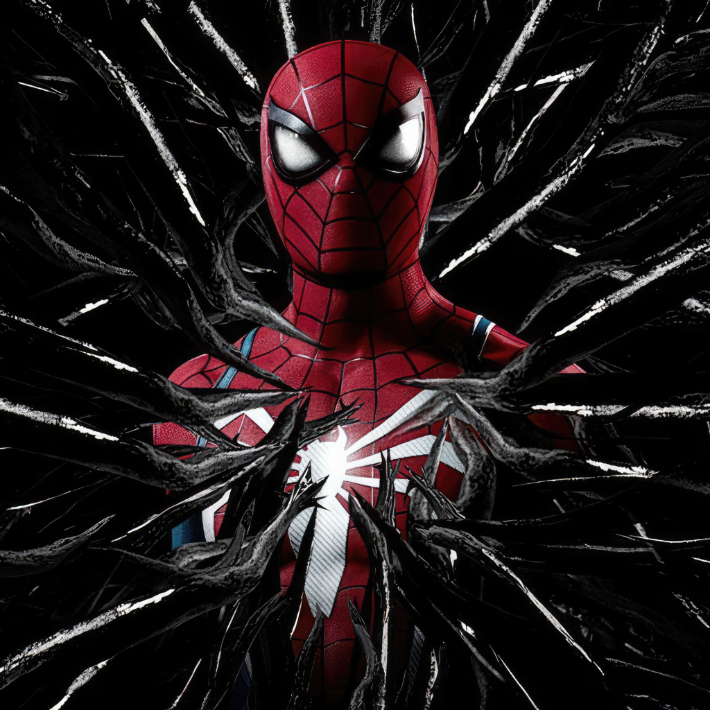 Веном поглощает Человека паука