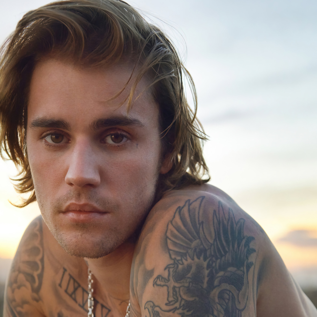 Молодой парень, певец  Джастин Бибер