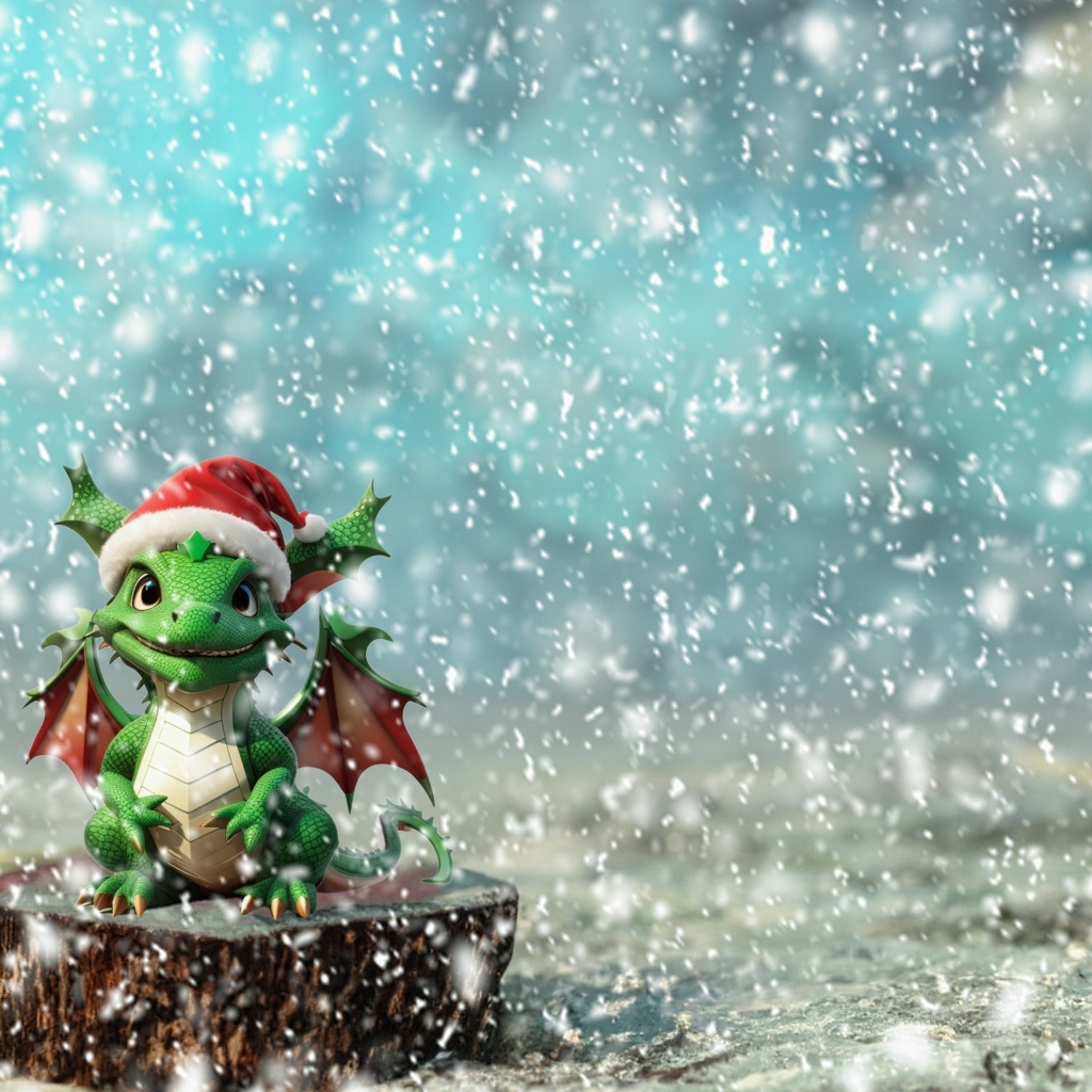 Зеленый дракон символ 2024 года