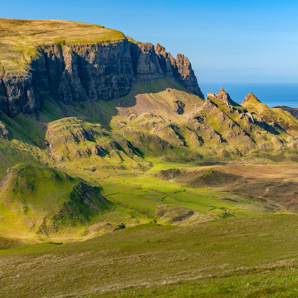 Покрытые зеленью горы, Шотландия