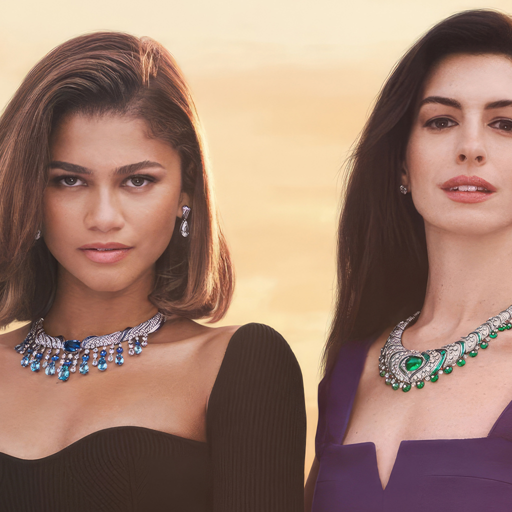 Красивые актрисы Зендая и Энн Хэтэуэй