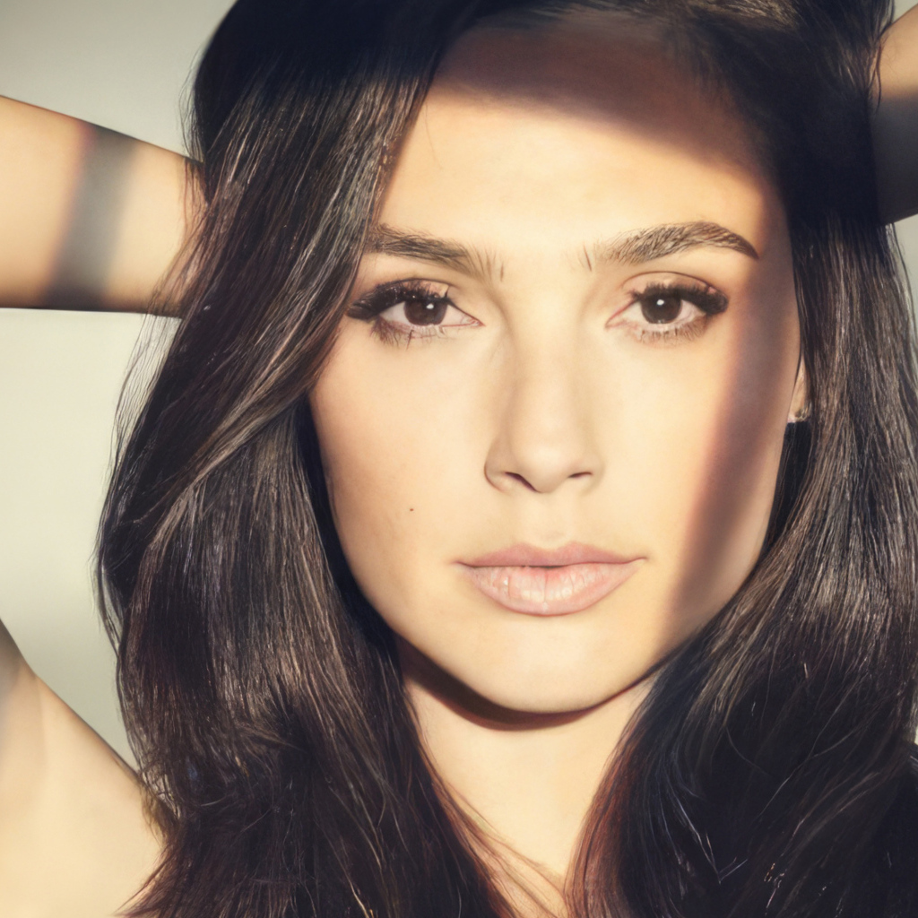 Красивые карие глаза актрисы Галь Гадот