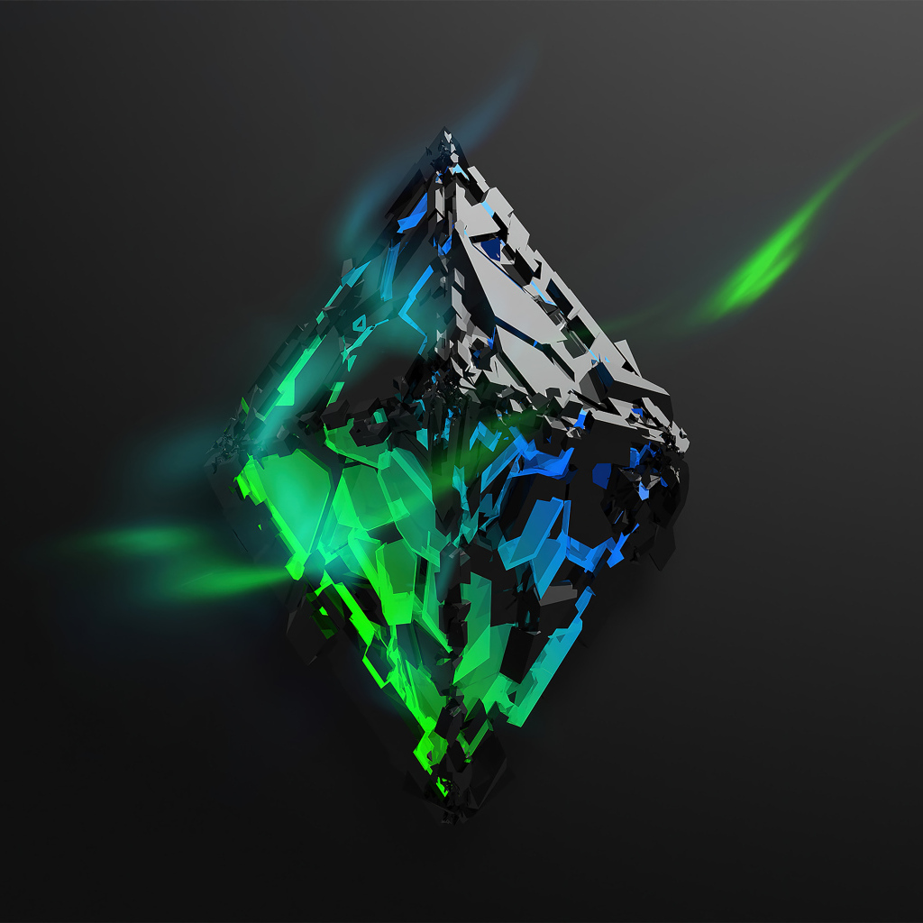 Элемент 3д ethereum на сером фоне